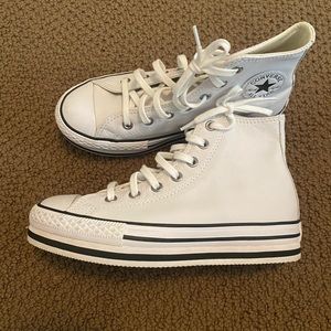 Converse leather Eva hi platform